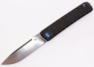 Medford Gentleman Jack-1 S35VN Tumbled Standard DLC Predator Folding Knife 